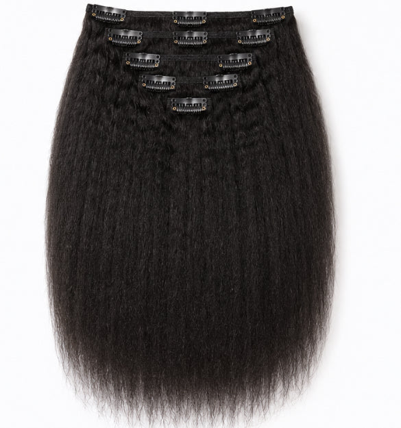 Clip Ins | Kinky Straight 120 grams